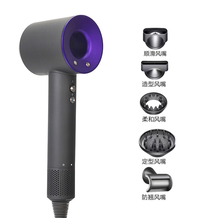 110000 Rpm High Quality Hair Dryer with Thermostatic Hair Dryer Bladeless Hairdryer