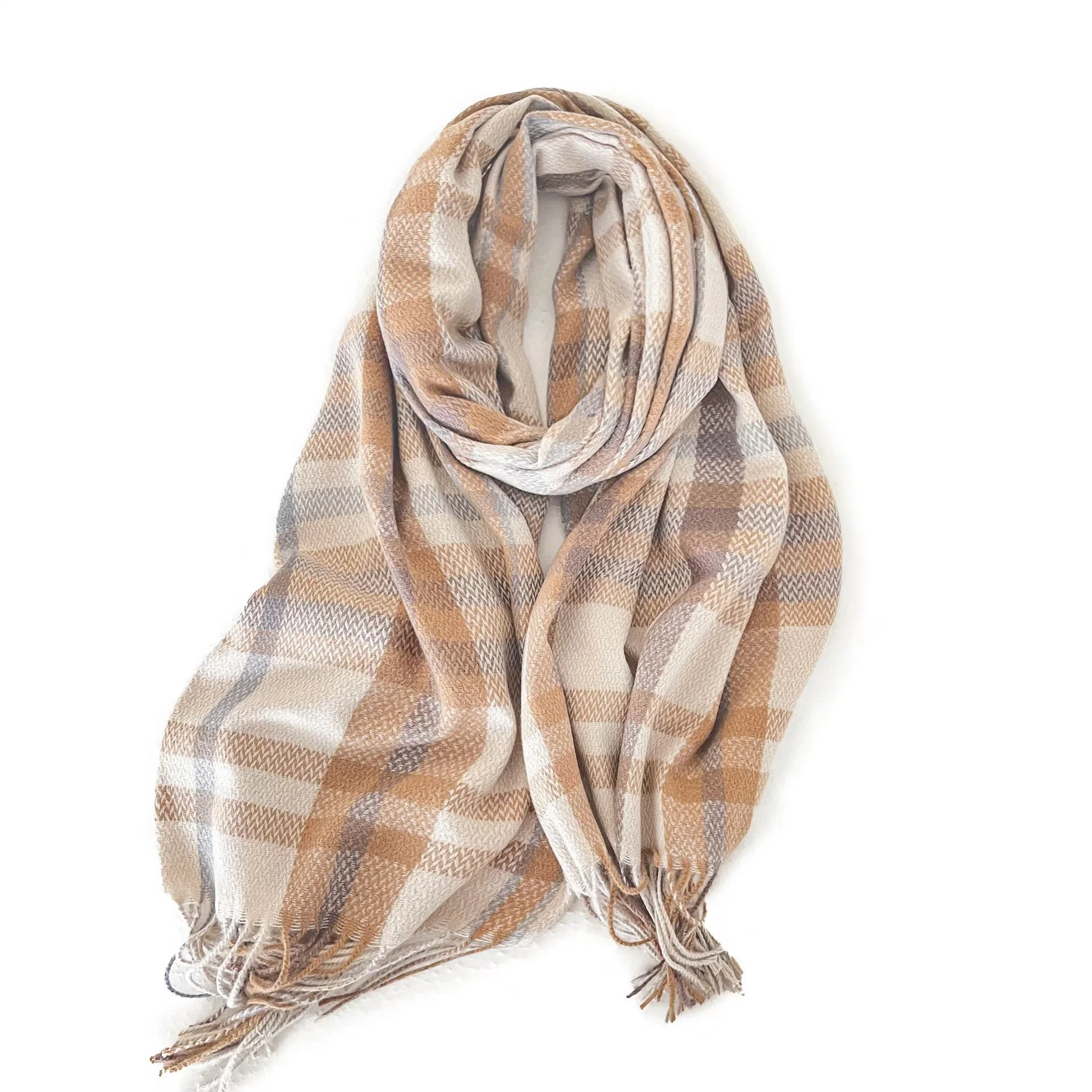 Amazon Wholesale/Supplier Warm Soft Neck Scarves Shawl Blanket Cashmere Winter Scarf