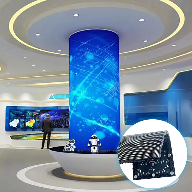 Shenzhen Invisible Big Cheap Interactive Display P2.5 LED Flexible