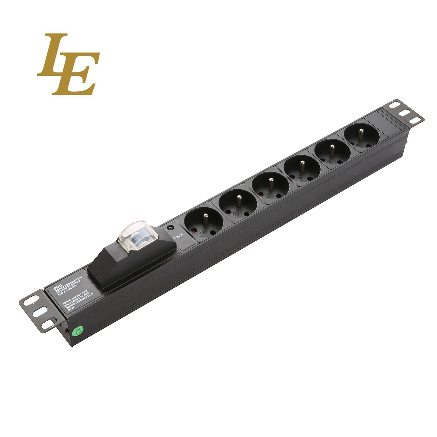 Le Black France PDU 6way Stromverteilereinheit PDU