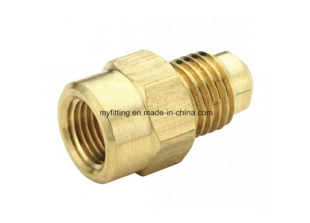 Tee 4 Way Plumbing Compression Brass Fitting Yuhuan Manufacturer for Water