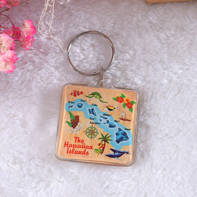 2021 Trending Make Your Own Design Custom Printed Acrylic Keychain/ Custom Printed Acrylic Charms