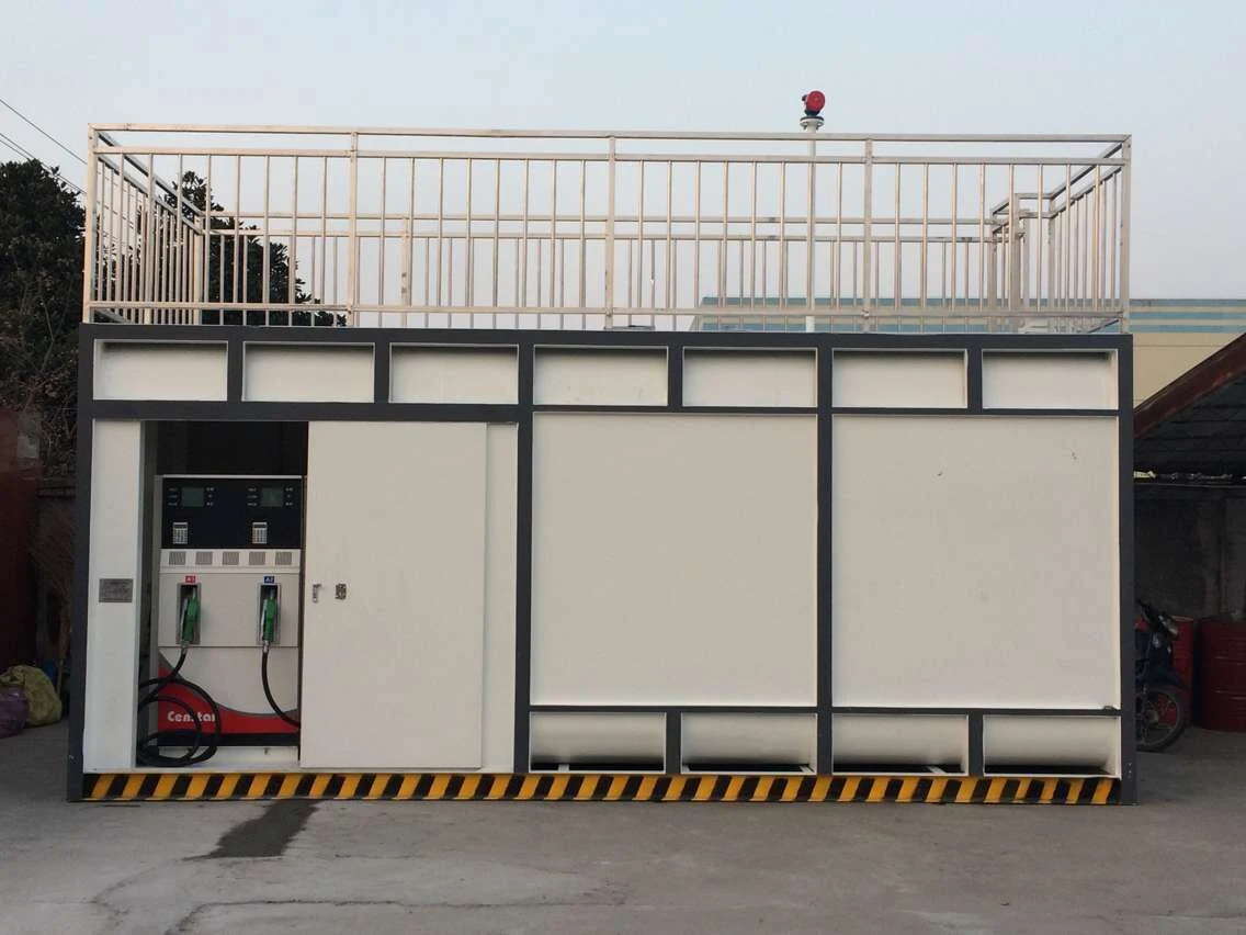 20 Feet Fuel Service Container Mobile Station with Reasonable Price