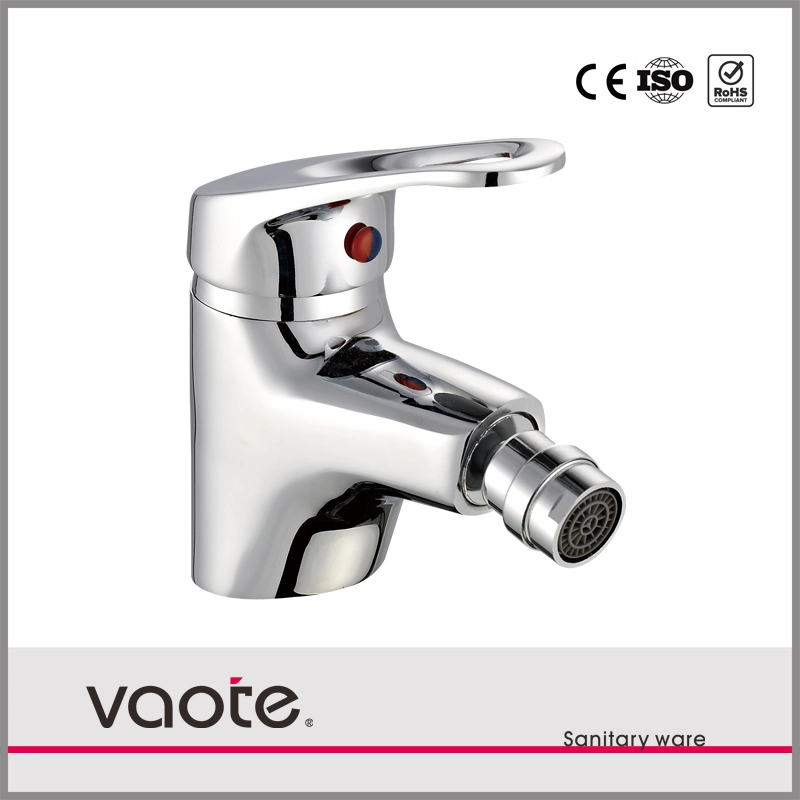 Single Hole Bathroom Bidet Brass Mixer Faucet with Hot/Cold Water