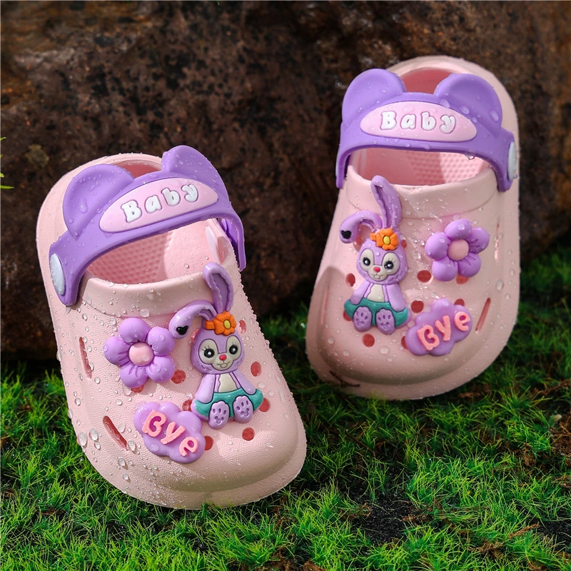 Baby Slippers Summer Girls Indoor Cute Little Children Non-Slip Girls Bathroom Slippers