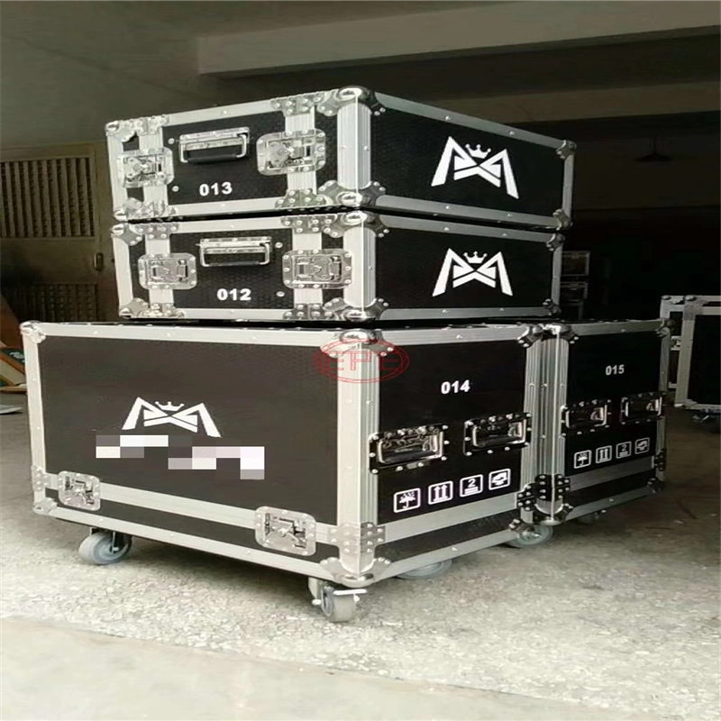 Factory Professional Custom Air Aluminum Flight Case for Music Equipment Shipping