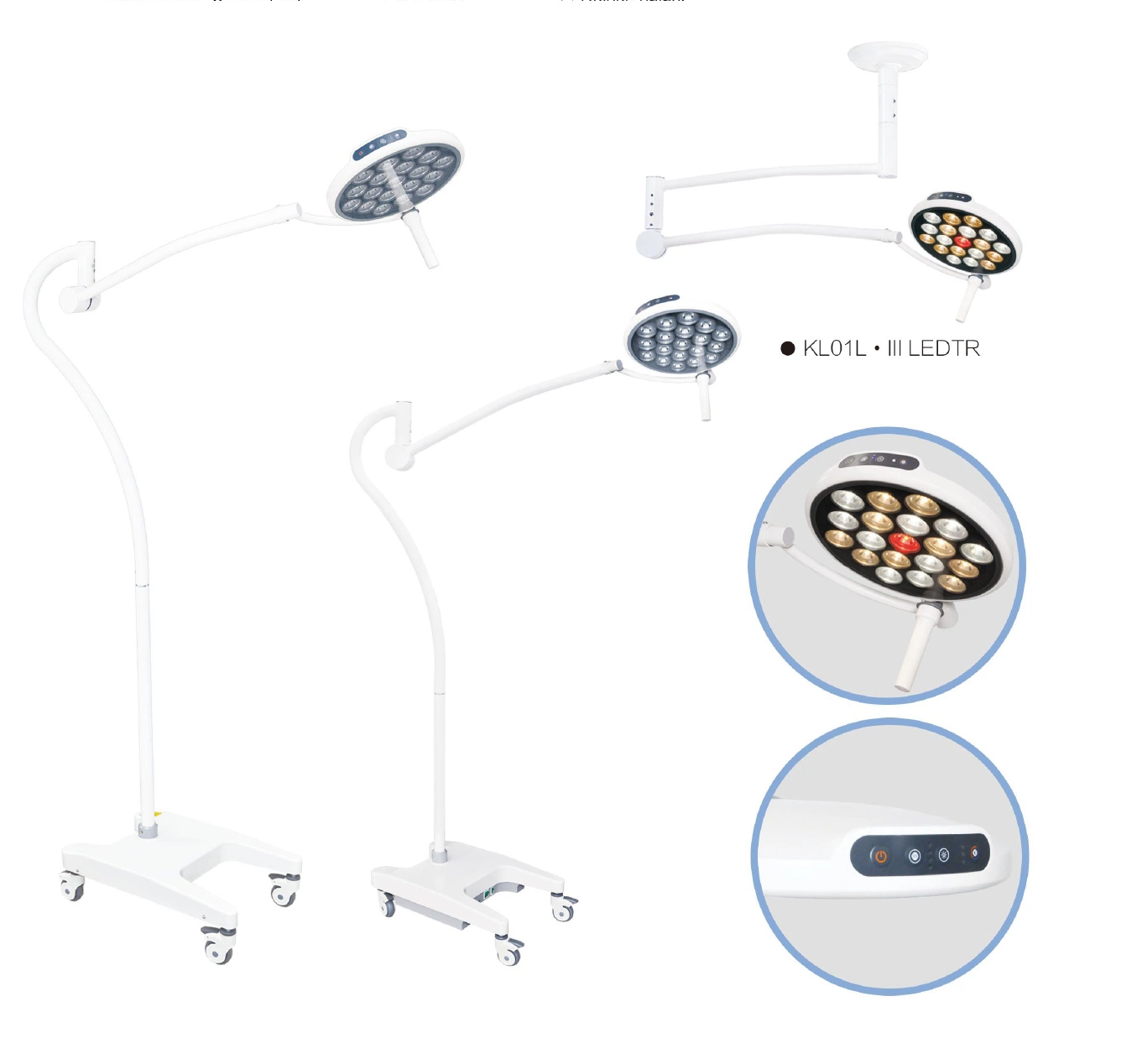 Mobile LED Medical Operating Examination Light