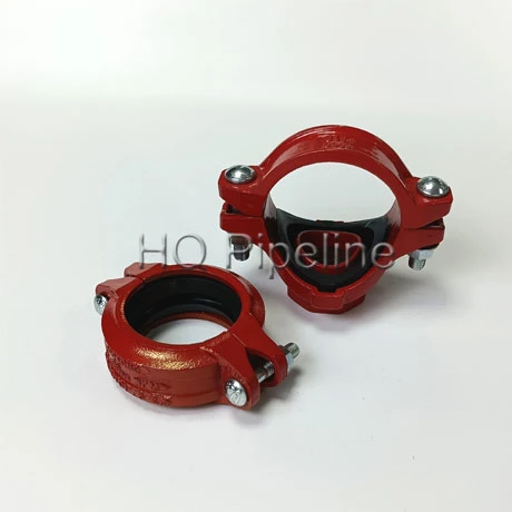 300psi-750psi Grooved Pipe Fittings Rigid Flexible Couplings