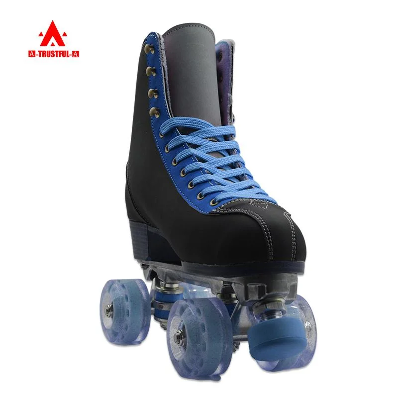 Wholesale/Supplier High quality/High cost performance  Four Wheel Skates One-Piece Aluminium Alloy Frame Adult Roller Skates