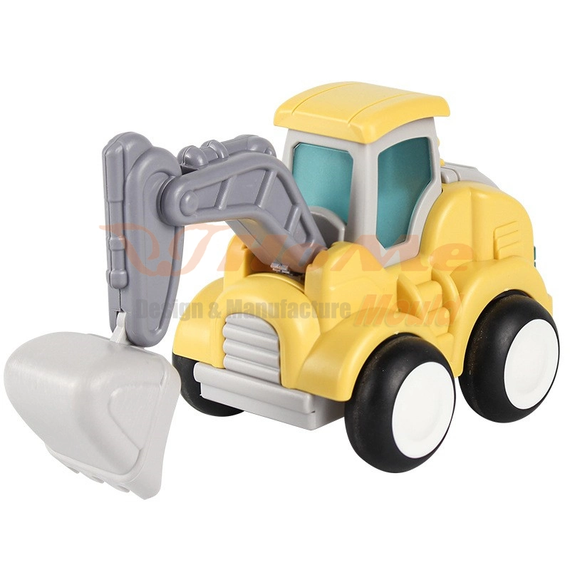 سعر منافسة بيع ساخنة شاحنة هندسة لعبة أطفال لعبة حقن السيارات القديمة البلاستيك القديمة لقطع البلاستيك للعب