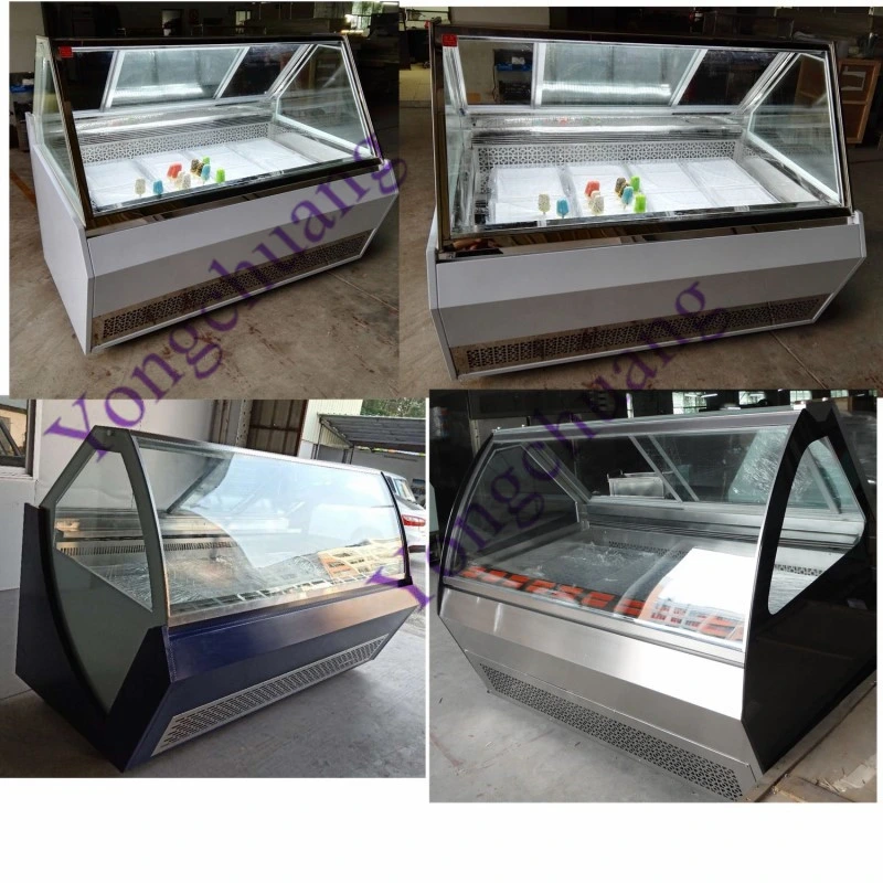 Approval Ice Cream Popsicle Display Freezer with French Tecumseh Compressor