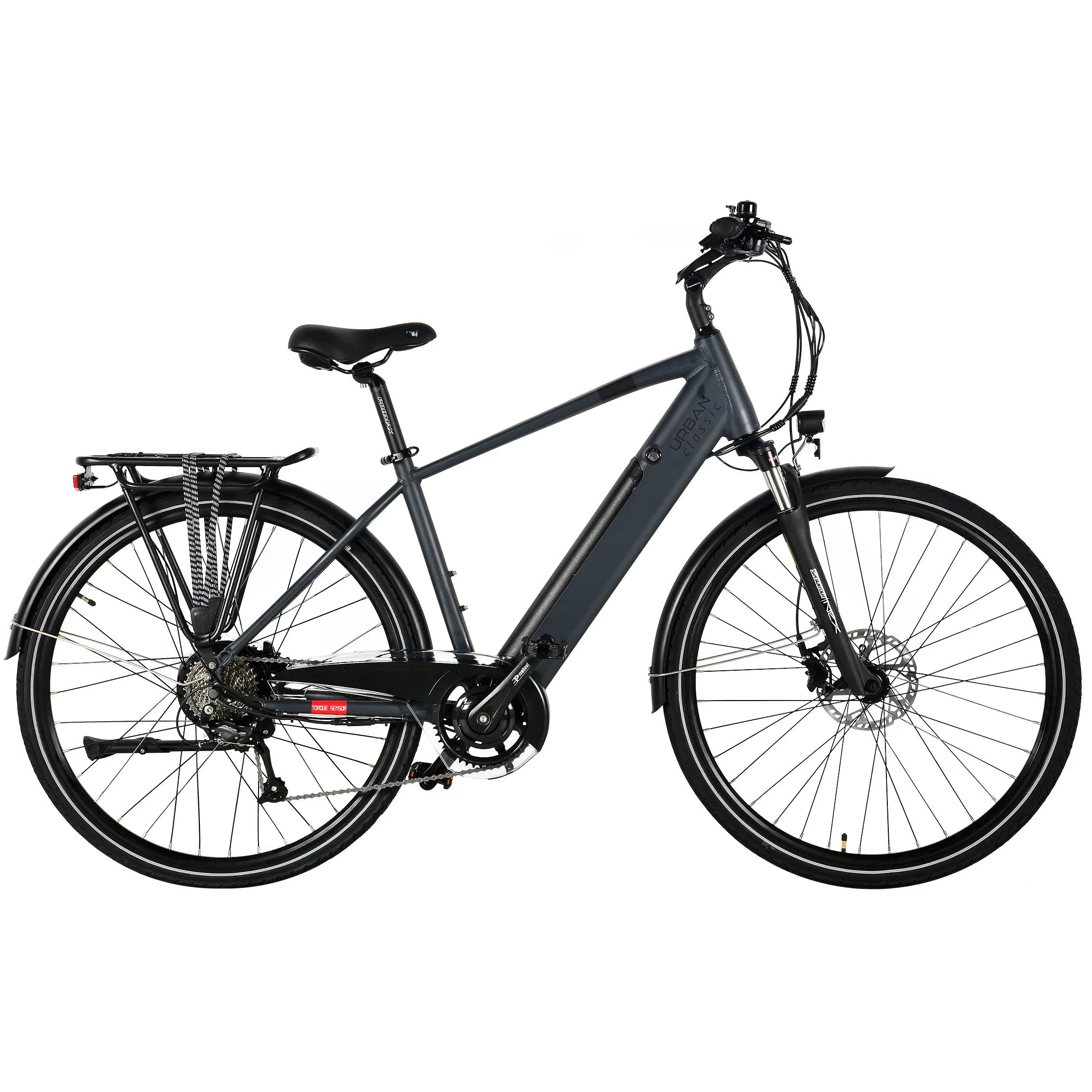 500W Urban Style Ebike with 48V Removable Lithium Battery Electric Bike