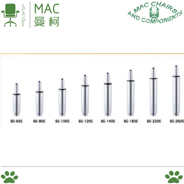 Class 4 100mm SGS Office Chair Chromed Gas Lift Spring