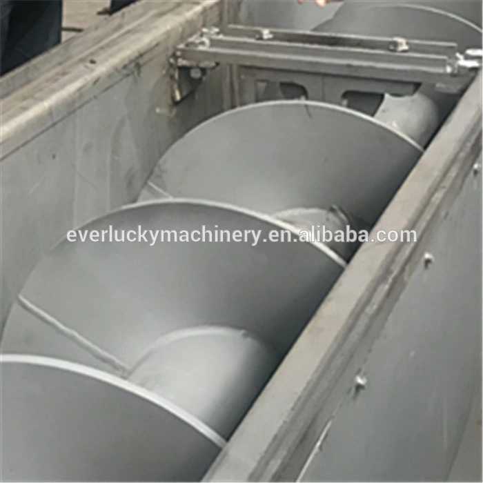 Fowl Chicken Manure Auger Bulk Material Handling Screw Conveyor System