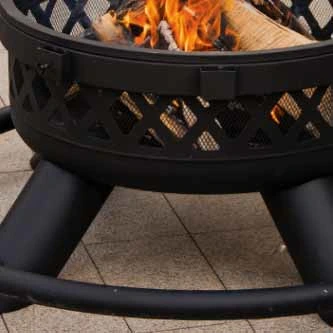 Fire Pit Outdoor Metal Furniture Wood-Fire