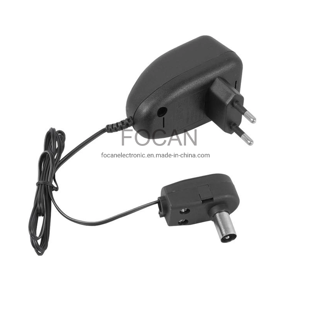 TV Antenna Power Supply Adapter 12V 100mA, for Poland Market