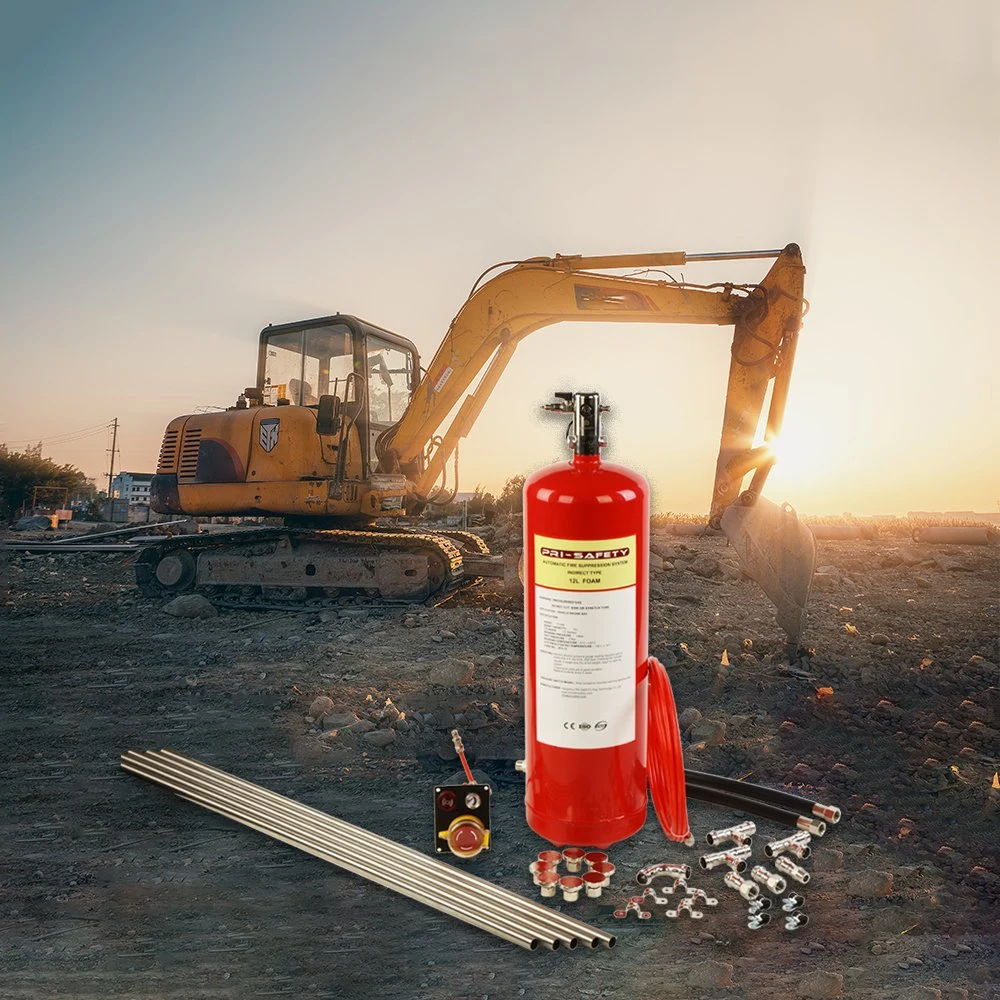 ECE R107 Approved Automatic Fire Safety Equipment Inspection in Mining Sites