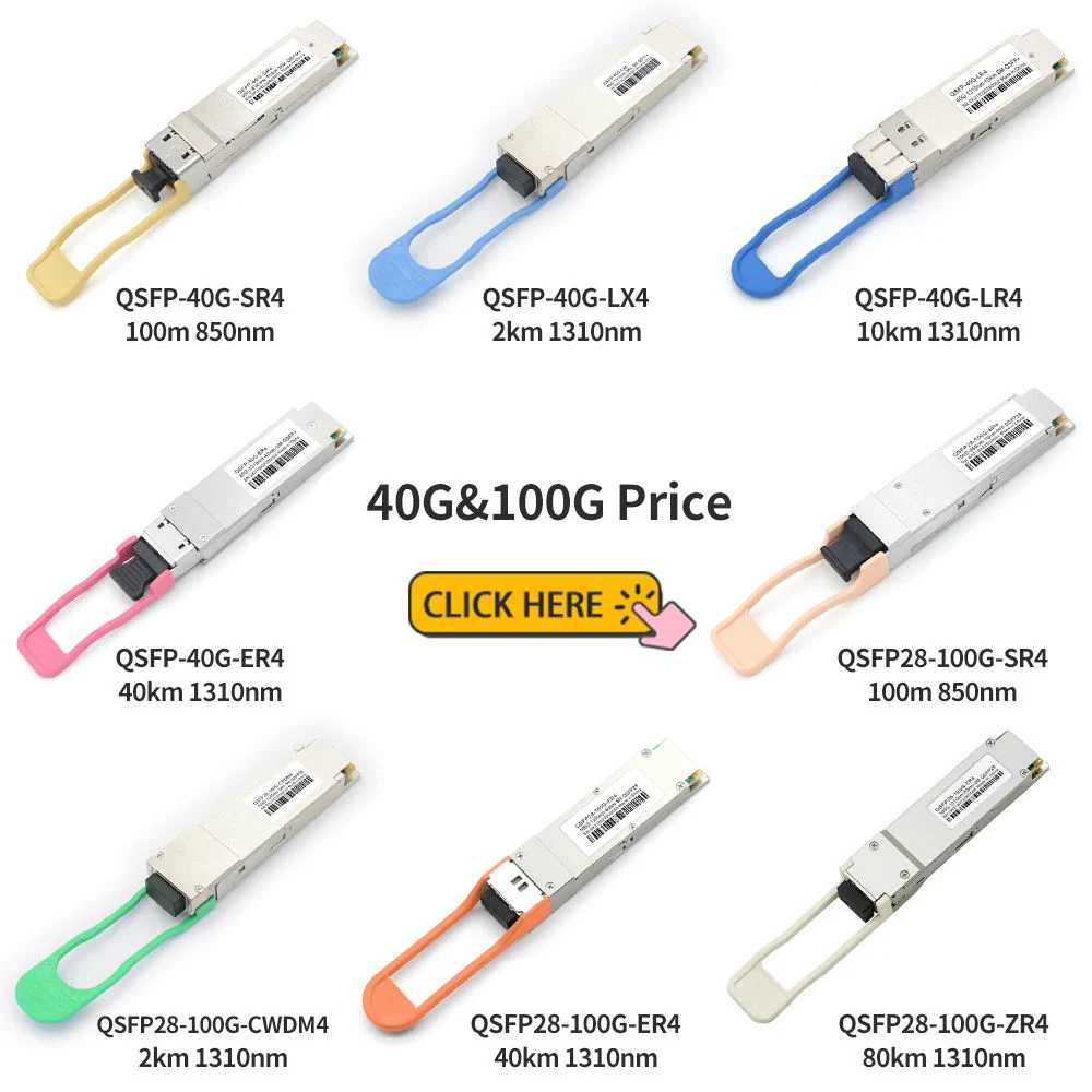 40g Qsfp+ Qsfp+, el doble de fibra, sm 1310 nm 10km.