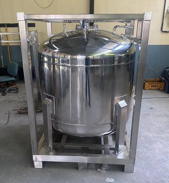 Stainless Steel Chemical Liquid Storage Tank Electrolyte Transportation