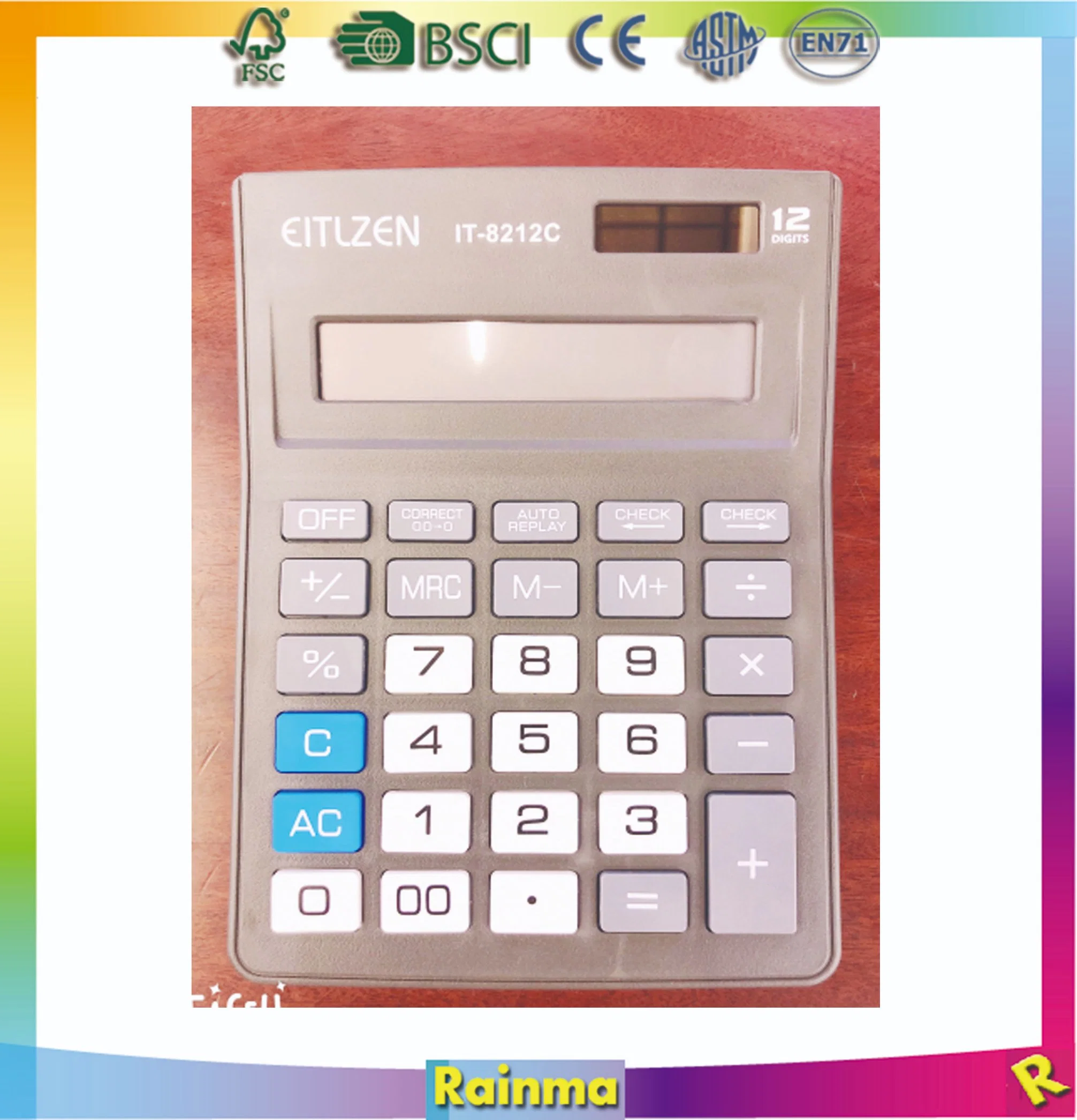 Solar Energy Environmental Calculator for Office and Promotional Use