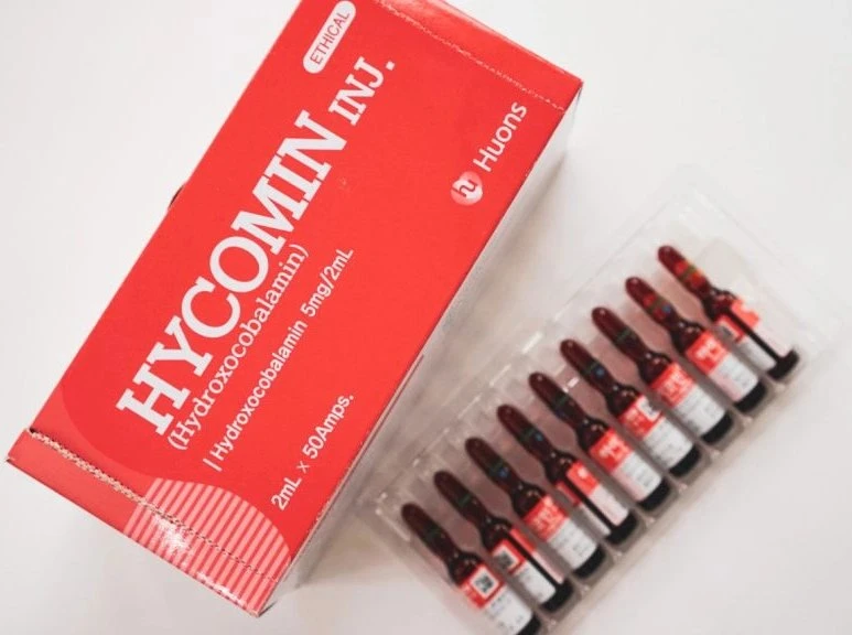 Korea Wholesale/Supplier Hycomin B12 Injection Vitamin Supplement with High Levels of Hydroxocobalamin