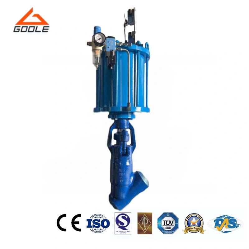 J665y High Temperature High Pressure Pneumatic Drain Valve