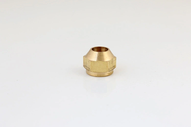 OEM Factory Direct Wholesale/Supplier Flare Head NPT Thread or Hose End Short Pol Brass Gas Fitting Flare Short Pol