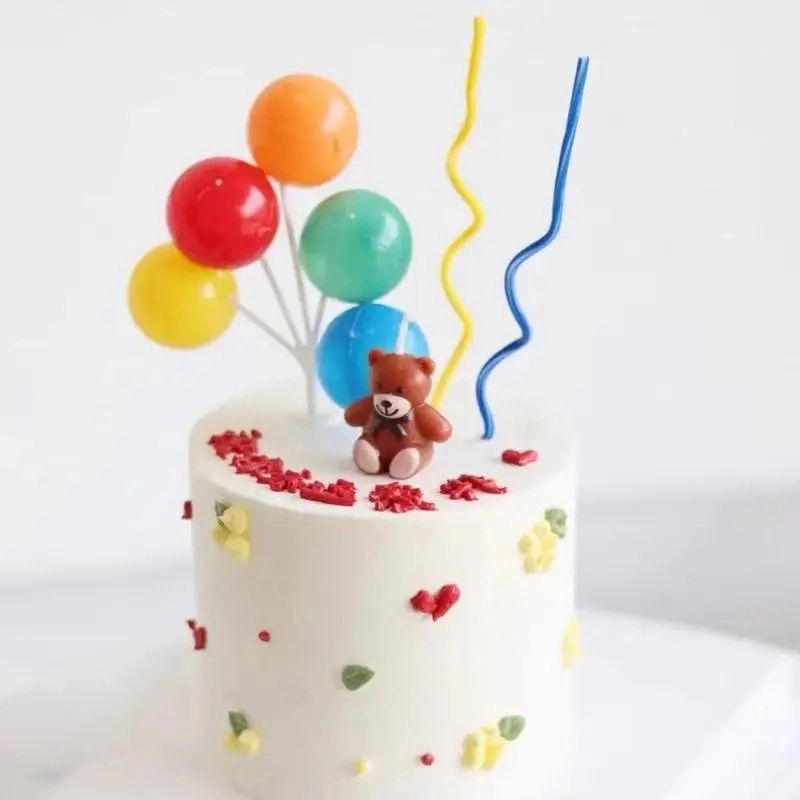 Koreanische ins Bär Kerze Cute Cartoon Kinder Geburtstag Party Kuchen Dekorkerze