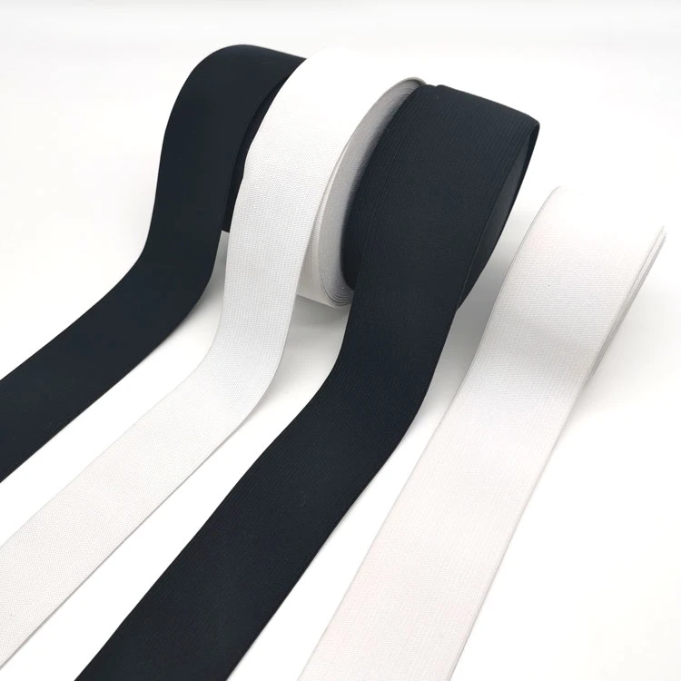 Double Same Side Elastic Webbing Rubber Elastic Tape for DIY Elastic Webbing