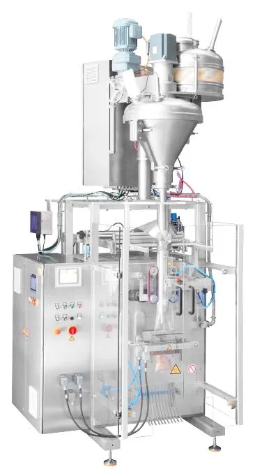 Multi-função leite em pó automático / proteína em pó / especiarias Embalagem em pó alimentos enchimento em pó Vedação da linha da Máquina de Embalagem vertical
