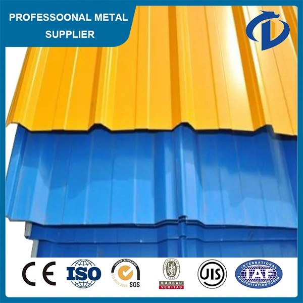 Roofing Sheets PPGI PPGL AISI 0.8mm 1mm 3mm Thickness Corrugated Steel Roof Sheets Roof Tile