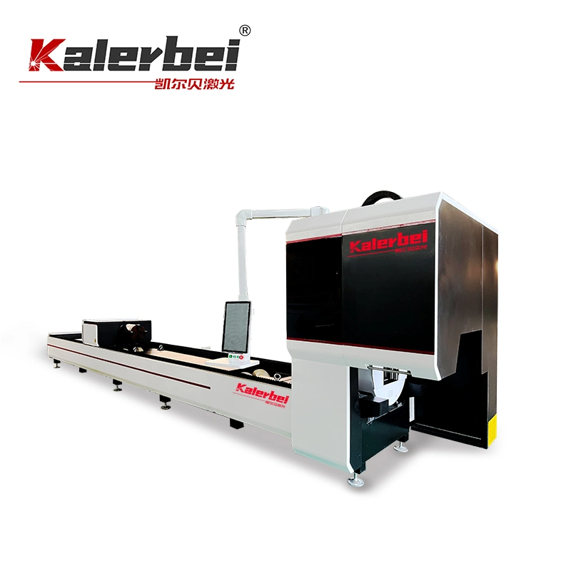 Automatic Pipe Loader Fiber Metal Tube Cutting Laser Machine 1500W 2000W 3000W for Sale