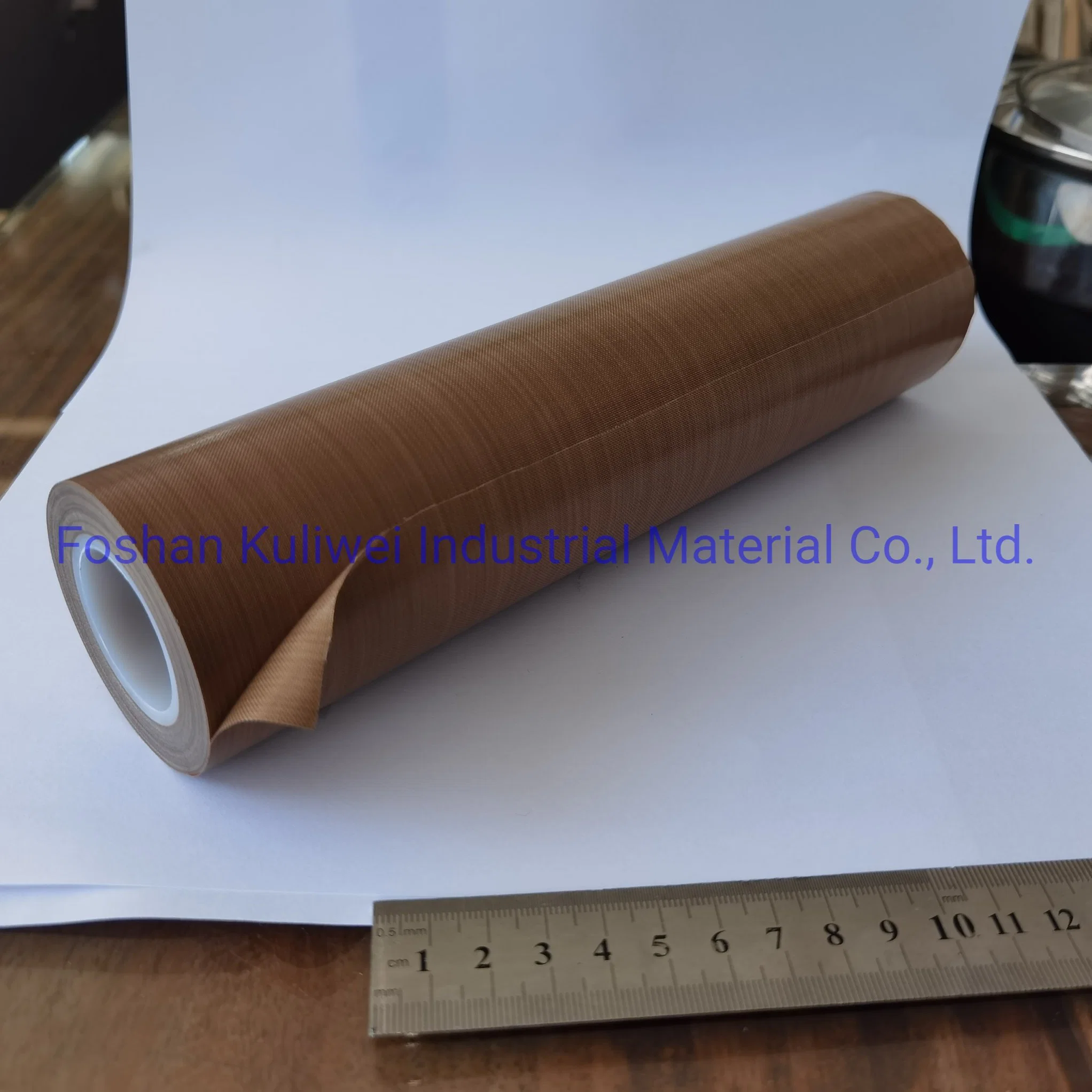 High Temp Fabric High Temperature Waterproof Woven 750 GSM Teflon Glass Fabric Sheet Non Stick Flame/Fire Retardant Thermal Insulation PTFE Teflon Fabric