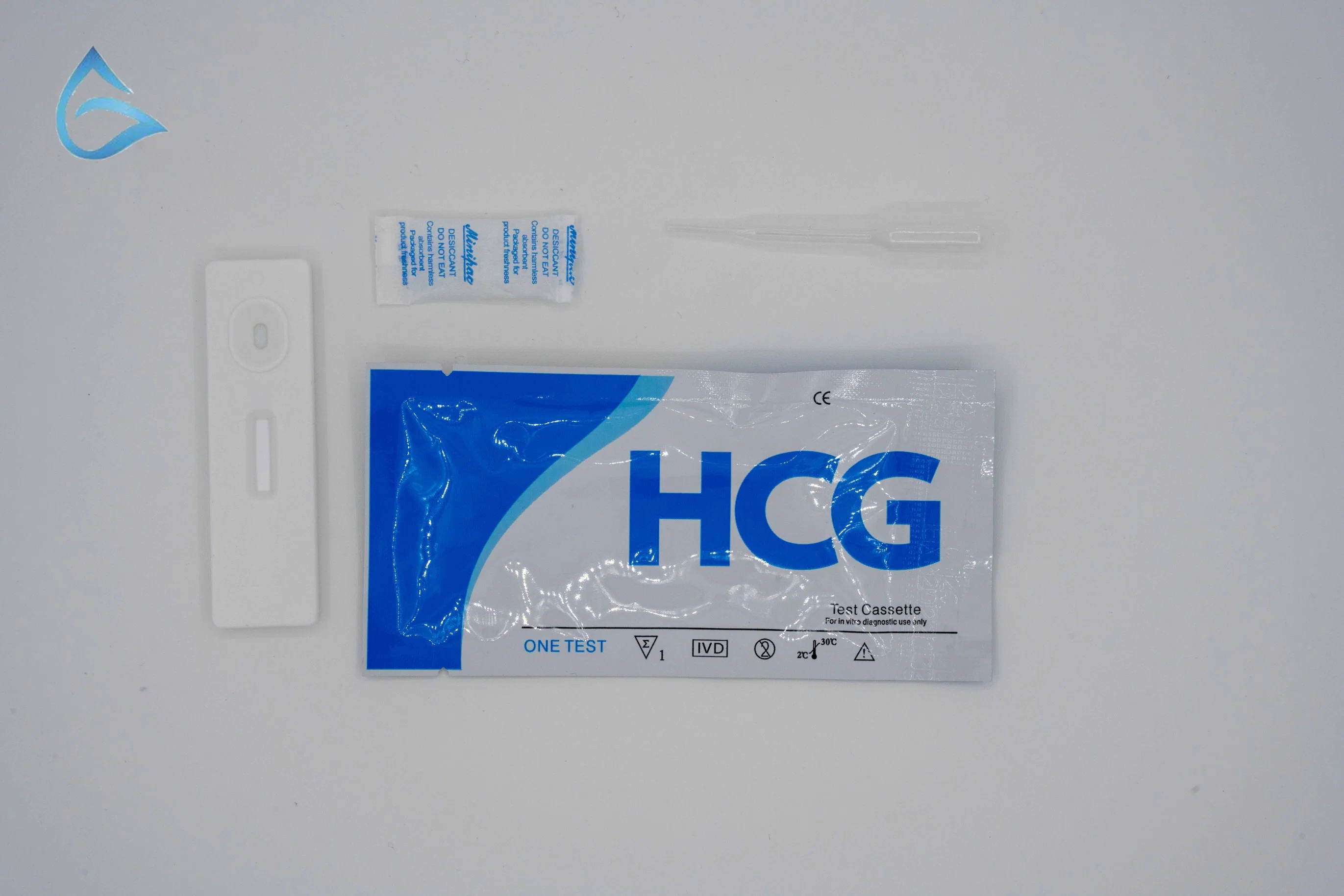 Cassete/dispositivo de teste de urina/sangue para gravidez HCG