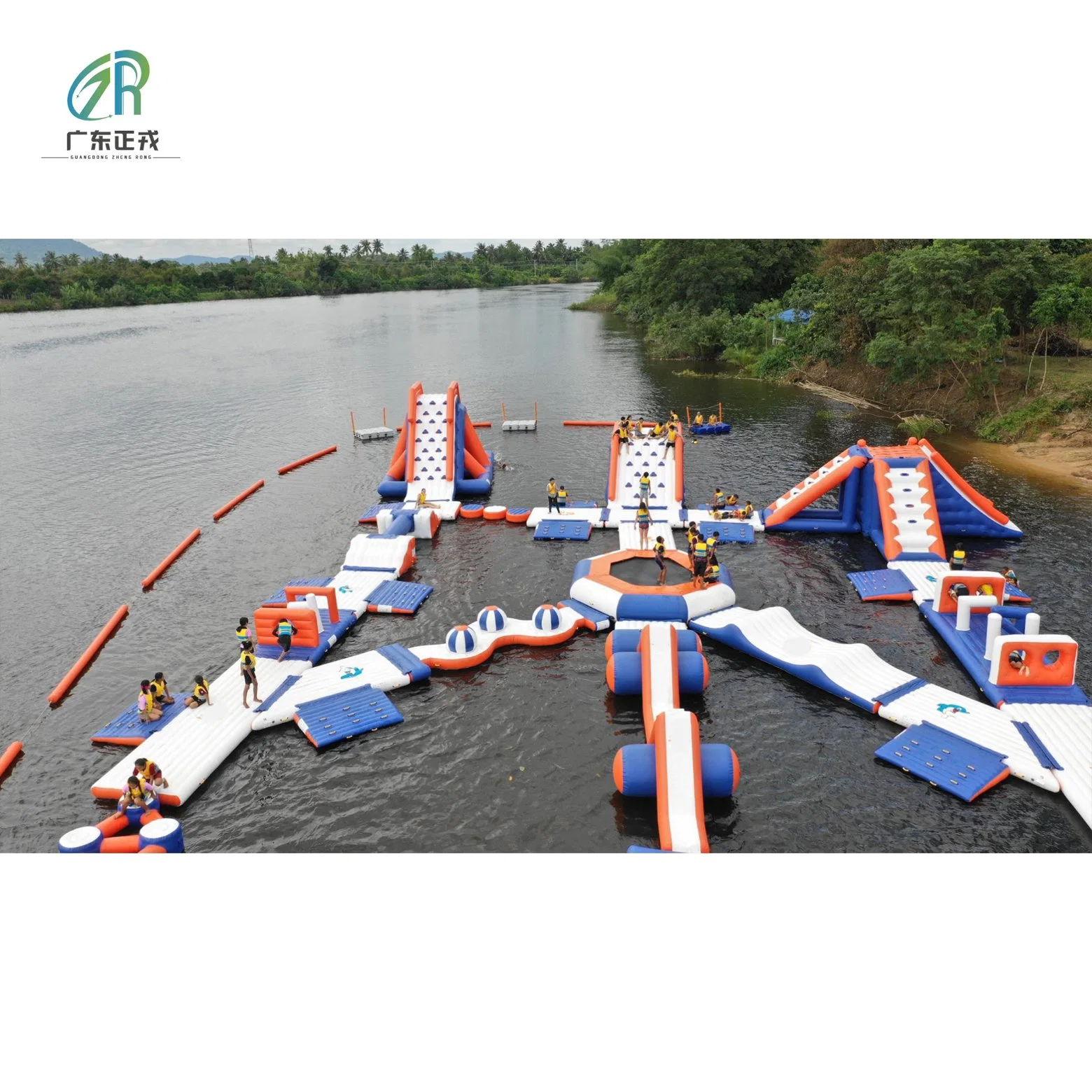 New Design Mobile Kids Inflatable Amusement Water Park for Sports and Leisure Water Park