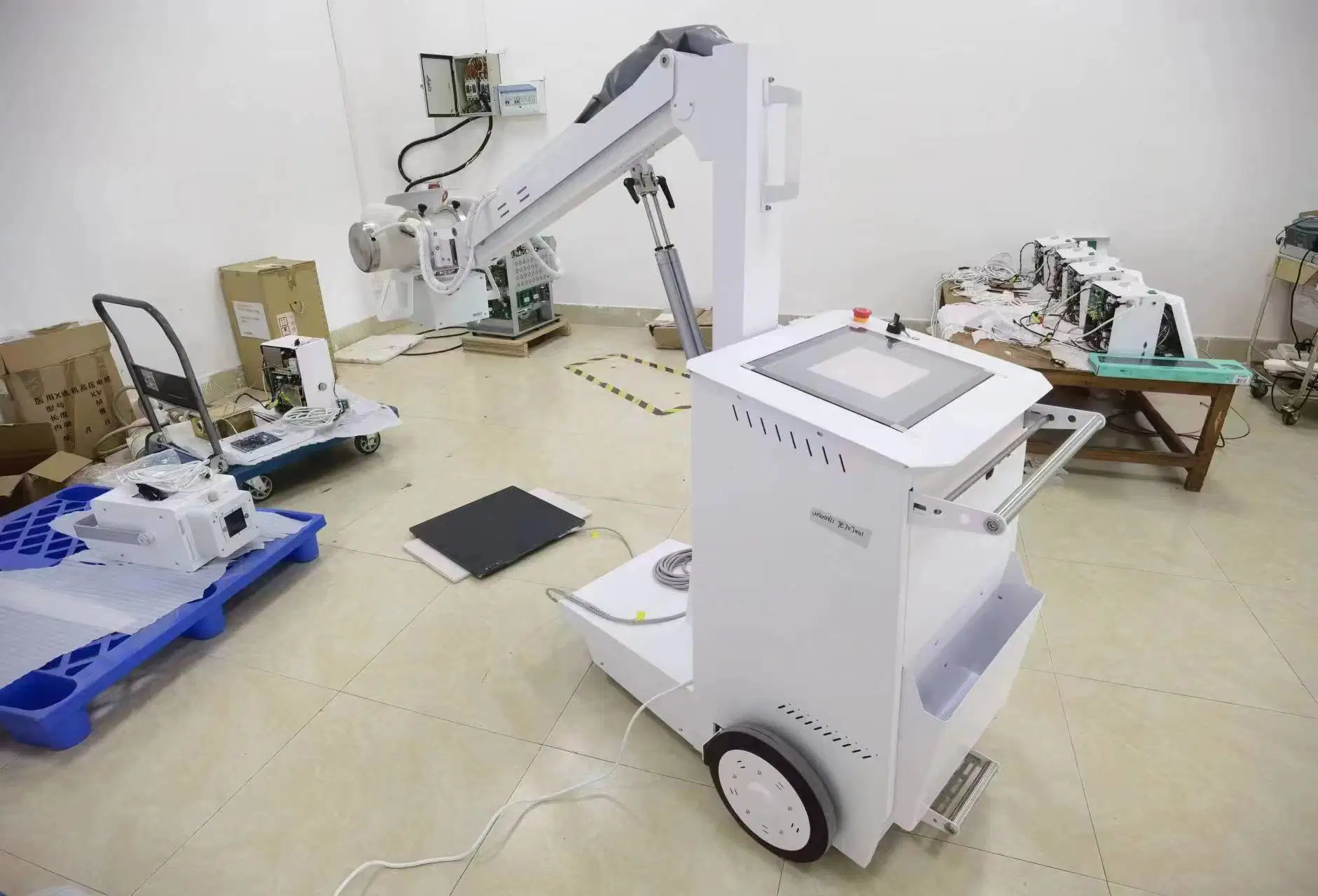 IN-D20KW Mobile Dr Digital/Analog X Ray Machine X-ray System with Remote Filming