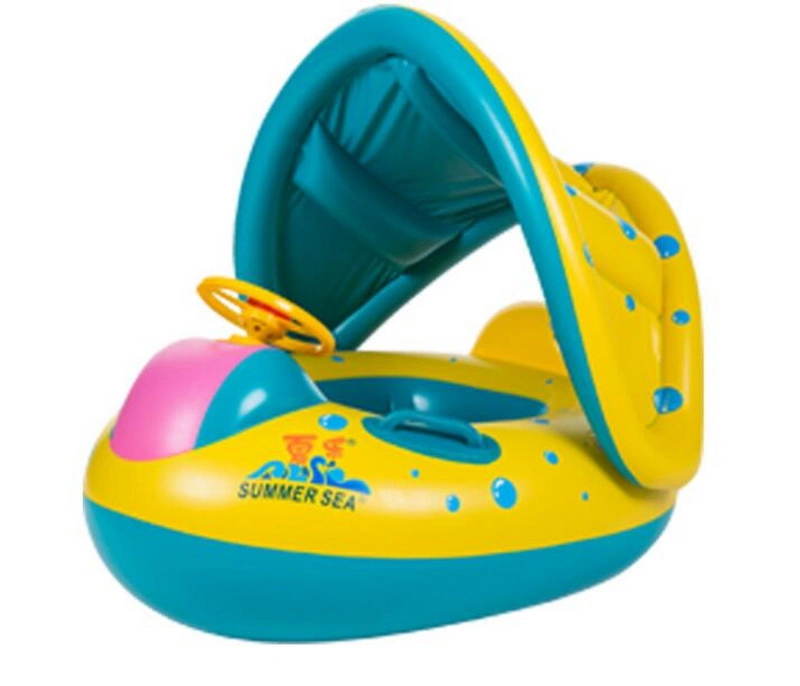 Nuevo diseño Niño bebé Inflatable flotante anillo de natación