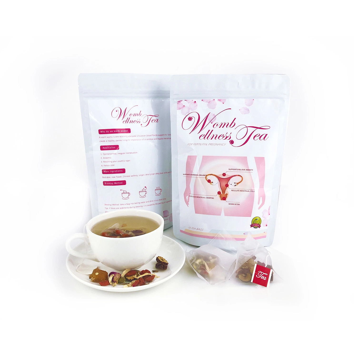 Best Quality Womb Detox Natural Ingredients Menstrual Pain Healthy Tea