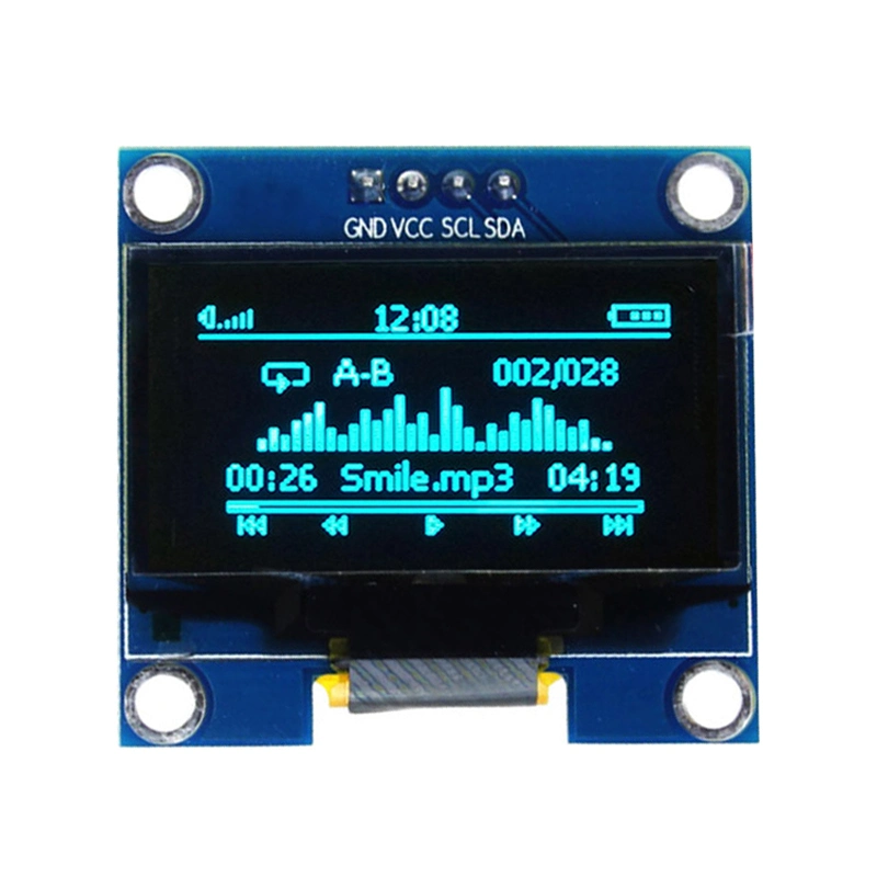 0.96-дюймовый OLED-дисплей I2C 128 х 64, желтый-синий, для медицинского применения