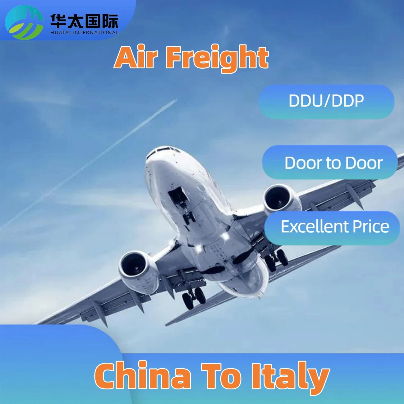 International Air Freight Logistics From to Italy DDU DDP Door to Door