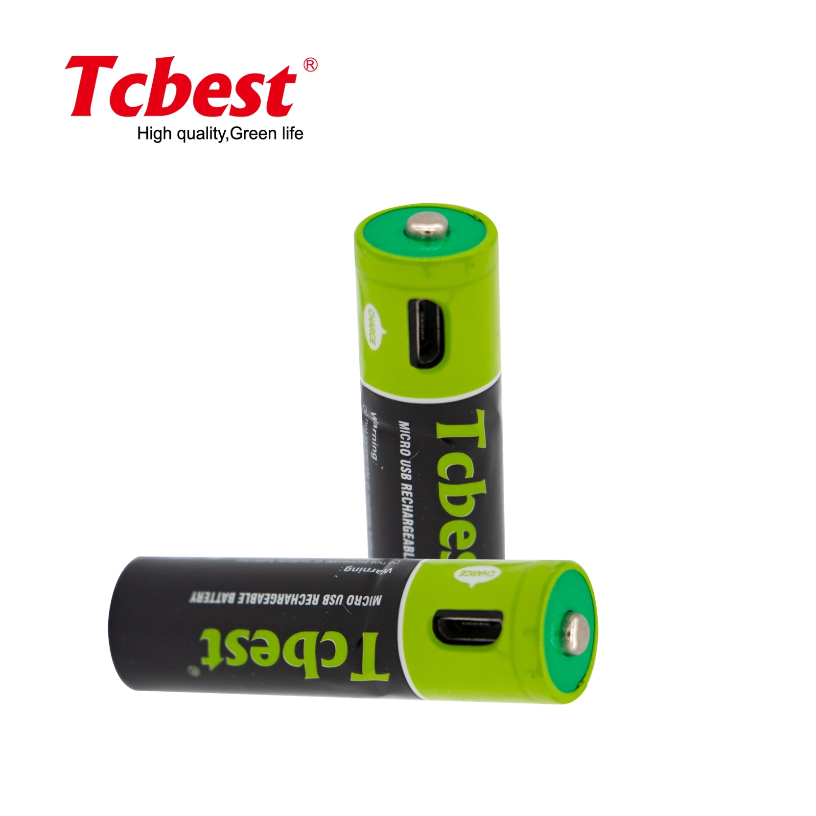 AAA 1,2V AA 1000mAh Ni-MH 1200mAh batterie rechargeable USB