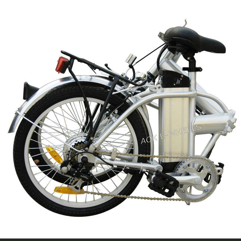 20" Mini Folding E-Bicycle with Shimano Derailleur (TDN-004)