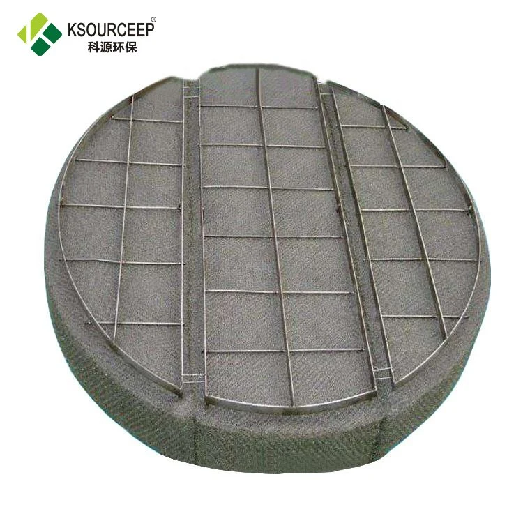 Customized Mist Eliminator 300-6000mm Diameter Demister Pad