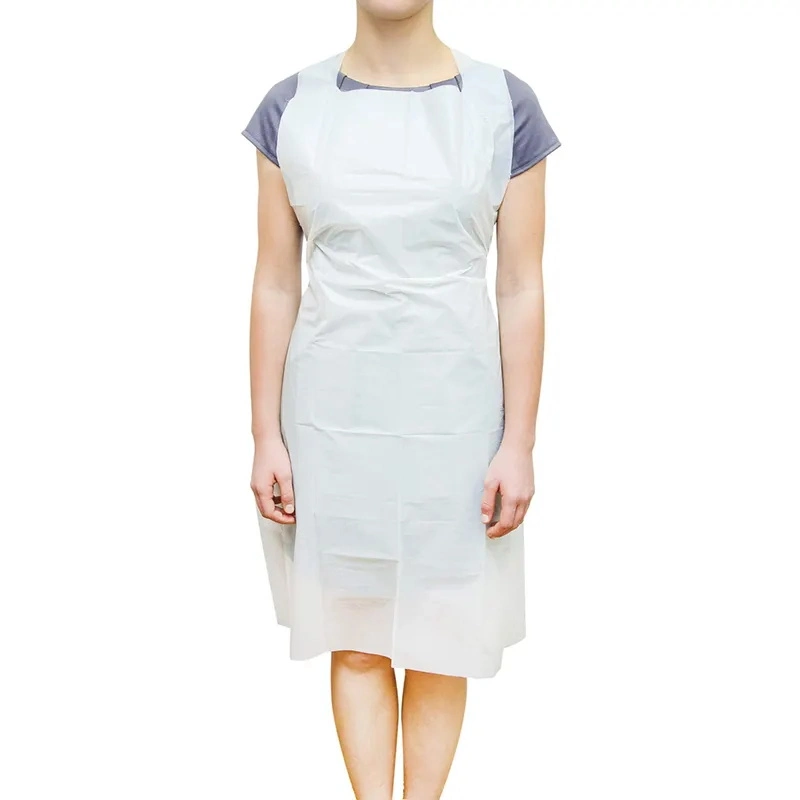 Waterproof Oil-Resistant PE Apron for Protective Kitchen Apron Disposable PE Aprons