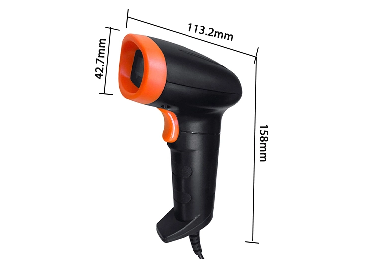 Azteca Pharmacode USB 1d/2D Android Barcode Scanner para la Farmacia (HS-6603HD).