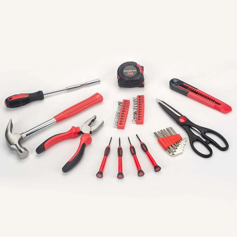Набор ручных инструментов DOZ 39PCS Профессиональный набор коробок для автомобилей Ремонт комплекта инструментов для домашнего использования