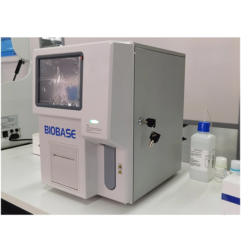 Biobase 5 Part Differential Blood Cell Counter Intelligent Cbc Test Machine Auto Hematology Analyzer for Hospital Clinic