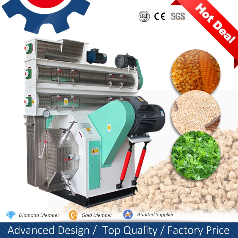 Factory Outlet CE zertifiziert Reis Husk Viehfutter Maschinen und Ausrüstung für Südafrika