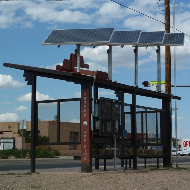 High quality/High cost performance Tempered Glass Solar Power Bus Stop Shelter