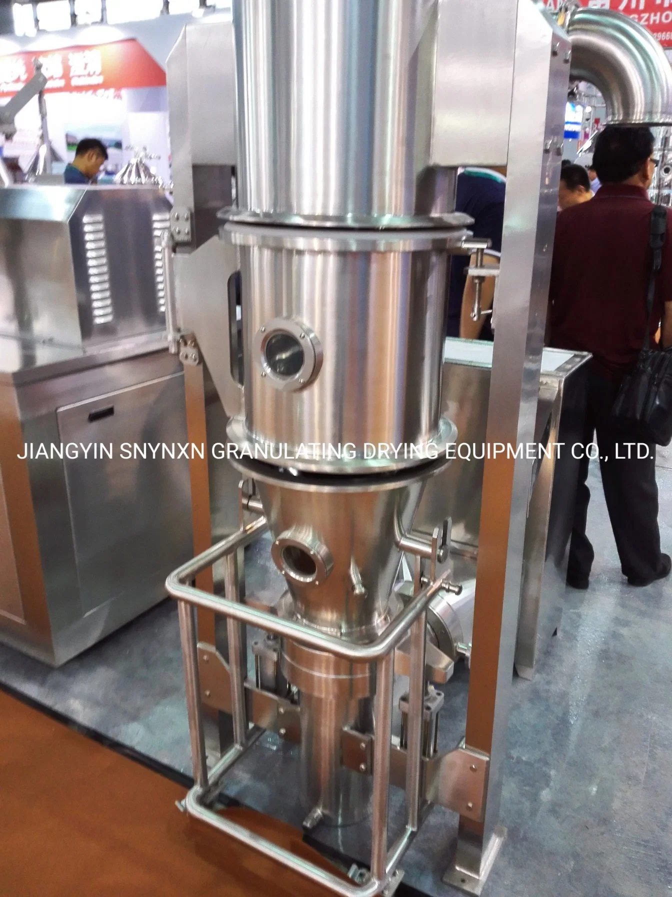 Fg Model Small Pharmaceutical Lab Use Mini Fluidized Bed Drying Granulator Fluid Bed Dryer